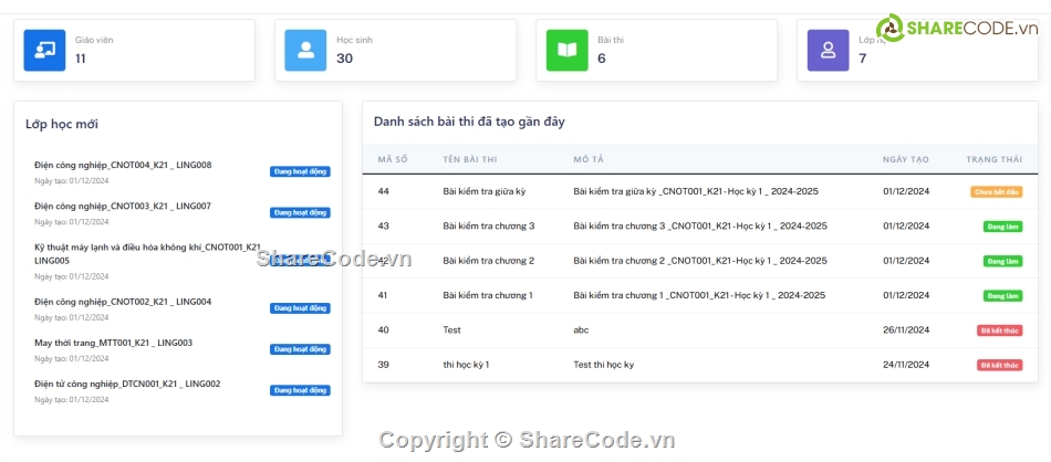 Trắc Nghiệm Online ASP.NET MVC,.NET,SQL Server,NET,SQL,Web Thi Trắc Nghiệm Online